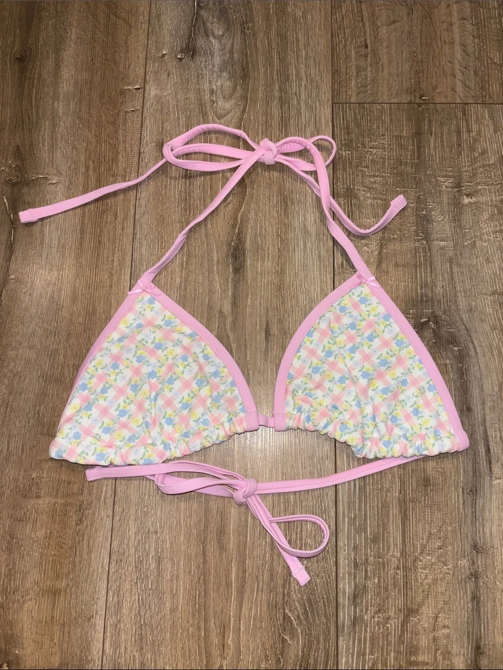 Frankie’s Bikinis x PINK Bikini Top